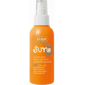 Ziaja Sun SPF 6 olej na opaľovanie sprej nízka ochrana 125 ml