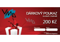 Darčekový poukaz VMD Drogéria na nákup tovaru v hodnote 200 Sk
