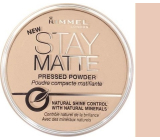 Rimmel London Stay Matte Powder púder 005 Silky Beige 14 g