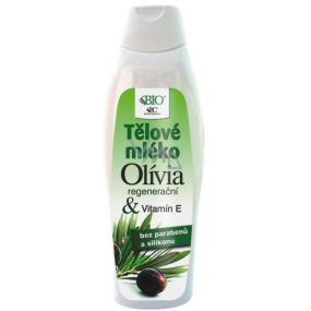 Bion Cosmetics Olívia & Vitamín E regeneračné telové mlieko pre všetky typy pokožky 500 ml