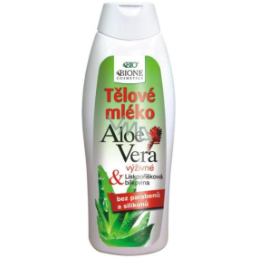 Bion Cosmetics Aloe Vera s lieskovoorieškovou bielkovinou telové mlieko pre všetky typy pokožky 500 ml