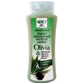 Bion Cosmetics Olívia & Panthenol upokojujúce čistiace a odličovacie pleťové mlieko pre všetky typy pleti 255 ml