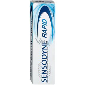 Sensodyne Rapid zubná pasta urýchľuje úľavu od bolesti 75 ml