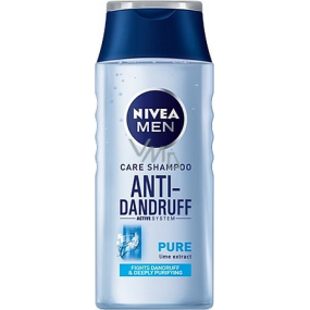 Nivea Men Pure Anti-Dandruff šampón proti lupinám 250 ml