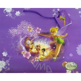 Nekupto Darčeková papierová taška 33 x 26 x 13 cm Disney Fairies 1 kus