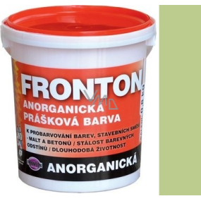 Fronton Anorganická prášková farba Zelená pre vonkajšie a vnútorné použitie 800 g