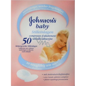 Johnsons Baby Prsné vložky 50 kusov