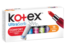Kotex Ultra Sorb Normal tampóny 16 kusov