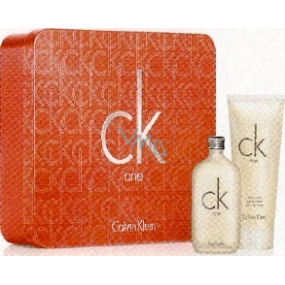 Calvin Klein One toaletná voda 50 ml + sprchový gél 100 ml, unisex darčeková sada