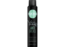 Syoss Anti-Grease suchý šampón pre rýchlo sa mastiace vlasy 200 ml