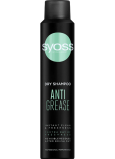 Syoss Anti-Grease suchý šampón pre rýchlo sa mastiace vlasy 200 ml