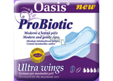 Oasis ProBiotic Ultra Wings intímne vložky 9 kusov