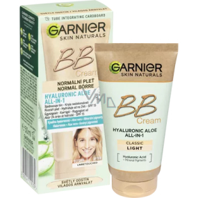 Garnier Skin Naturals BB krém s aloe vera pre svetlú pleť 50 ml