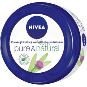 Nivea Pure & Natural Spevňujúci telový krém 300 ml