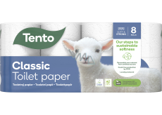 Tento toaletný papier Classic 150 kusov 3 vrstvový 8 kusov
