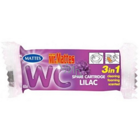 Mr. Mattes 3v1 Lilac Wc záves náhradná náplň 40 g