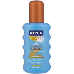 Nivea Sun Protect & Bronze SPF30 + intenzívny sprej na opaľovanie High 200 ml