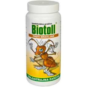 Biotoll Insekticídny prášok proti mravcom s dlhodobým účinkom 100 g