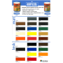 Colorlak Akrylcol Mat V2045 vodouriediteľná matná vrchná farba Červená 0,6 l