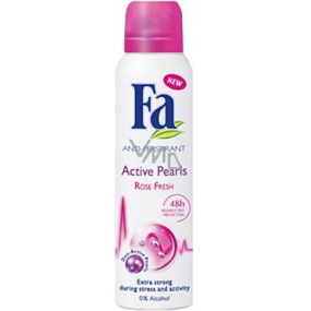 Fa Active Pearls Rose Fresh dezodorant sprej pre ženy 150 ml