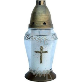 Rolchem Lampa sklenená Křížek 23 cm Z17