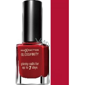 Max Factor Glossfinity lak na nechty 110 Red Passion 11 ml