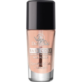 Dermacol Base Coat Calcium Hardener Nail Polish spevňujúci lak s kalciom 10 ml