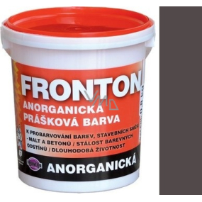 Fronton Anorganická prášková farba Šedá pre vonkajšie a vnútorné použitie 800 g