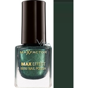Max Factor Max Effect Mini Nail Polish lak na nechty 15 Glam Green 4,5 ml
