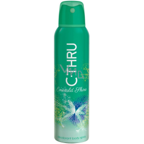 C-Thru Emerald Shine dezodorant sprej pre ženy 150 ml
