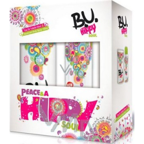 BU Hippy Soul toaletná voda 50 ml + dezodorant sprej 150 ml, pre ženy darčeková sada