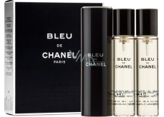 Chanel Bleu de Chanel toaletná voda komplet pre mužov 3 x 20 ml