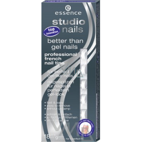 Essence Studio Nails Francúzskej špičky na nechty 02 Natural White 18 kusov