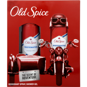 Old Spice White Water dezodorant sprej 150 ml + sprchový gél 250 ml, kozmetická sada