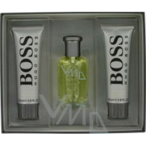 Hugo Boss Boss No.6 Bottled toaletná voda 100 ml + sprchový gél 50 ml + balzam po holení 75 ml, darčeková sada