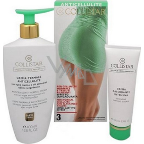 Collistar Anticellulite Thermal Cream termálne krém proti celulitíde 400 ml + Rassodante intenzívny spevňujúci krém 100 ml, kozmetická sada