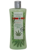 Bohemia Gifts Cannabis Konopný olej regeneračné kúpeľová pena 500 ml