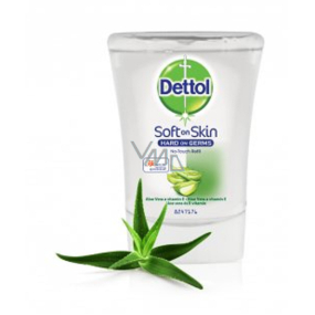 Dettol Aloe Vera hydratačné mydlo do bezdotykového dávkovača náhradná náplň 250 ml