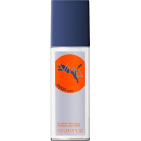 Puma Sync Man parfumovaný deodorant sklo pre mužov 75 ml