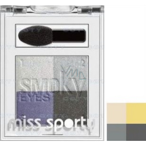 Miss Sporty Studio Colour Smoky Quattro očné tiene 407 Luxury Smoky 2,2 g