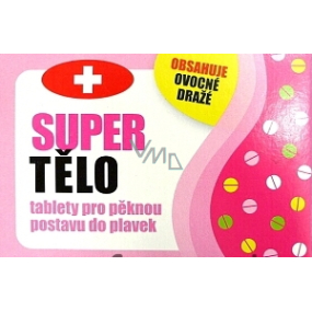 Nekupto Sladká prvá pomoc Super telo ovocné dražé 12 g