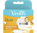 Gillette Venus Plus Olay Coconut Náhradné hlavice 4 kusy pre ženy