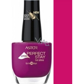 Astor Perfect Stay Gél Shine 3v1 lak na nechty 202 Pink With Envy 12 ml