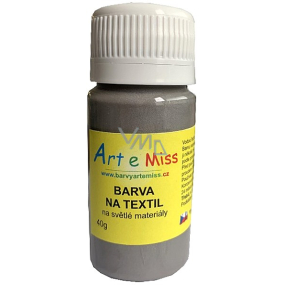 Art e Miss Light farba na textil 91 Silver 40 g
