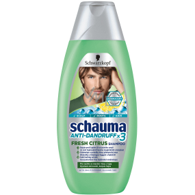 Schauma Men Anti-Dandruff X3 Fresh Citrus proti lupinám šampón na vlasy pre mužov 250 ml
