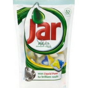 Jar All in 1 Yellow kapsula do automatické umývačky riadu 52 kusov