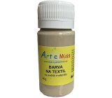 Art e Miss Light farba na textil 21 béžová 40 g