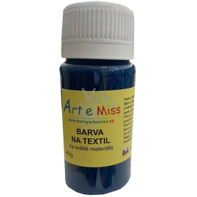 Art e Miss Farba na svetlé textílie 32 Tyrkysová 40 g