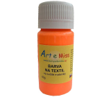 Art e Miss Light farba na textil 73 Neónová oranžová 40 g