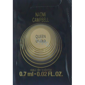 Naomi Campbell Queen of Gold toaletná voda pre ženy 0,7 ml, vialka
